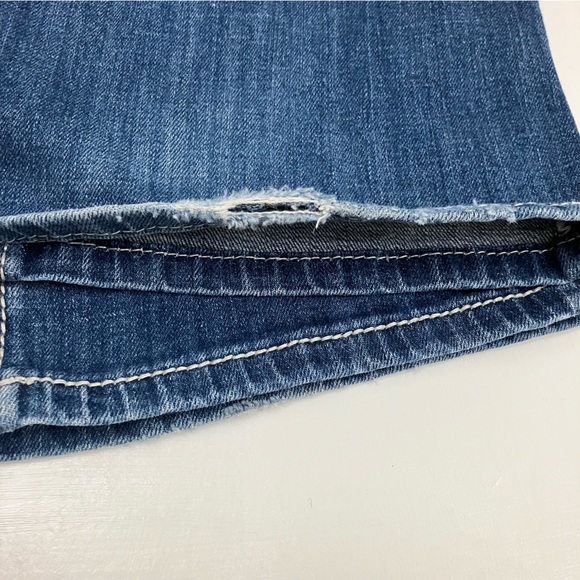 Miss Me Vintage Wash Rhinestone Bootcut Jeans - Picture 11 of 14